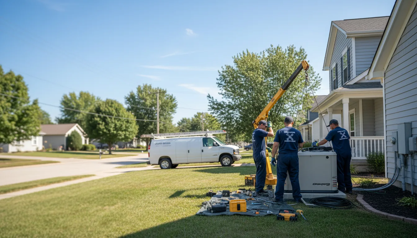 Generator Installation in Austinville, IA near me